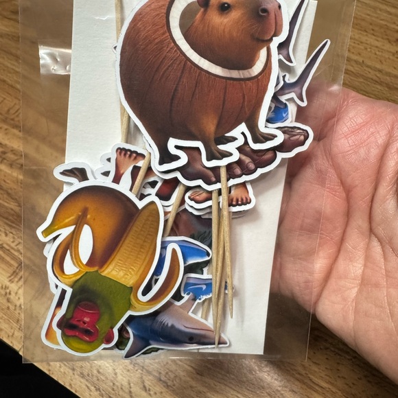 Brain rots cupcake Toppers - Picture 4 of 4